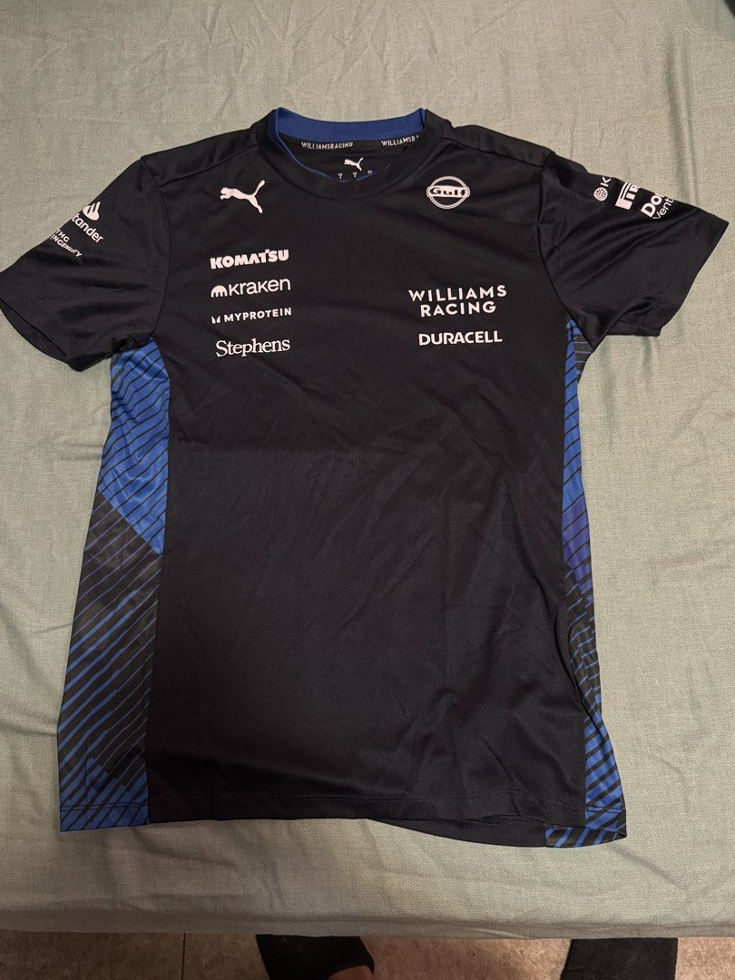 Williams Racing F1 2025 Team Shirt (Category: Tshirts & Polo Shirts ) located in Imus. Submitted by jaimeenrico8 (Listing ID 1467204792, Image 1). Description: Bought it for 4,000 pesos Rfs : wrong size.