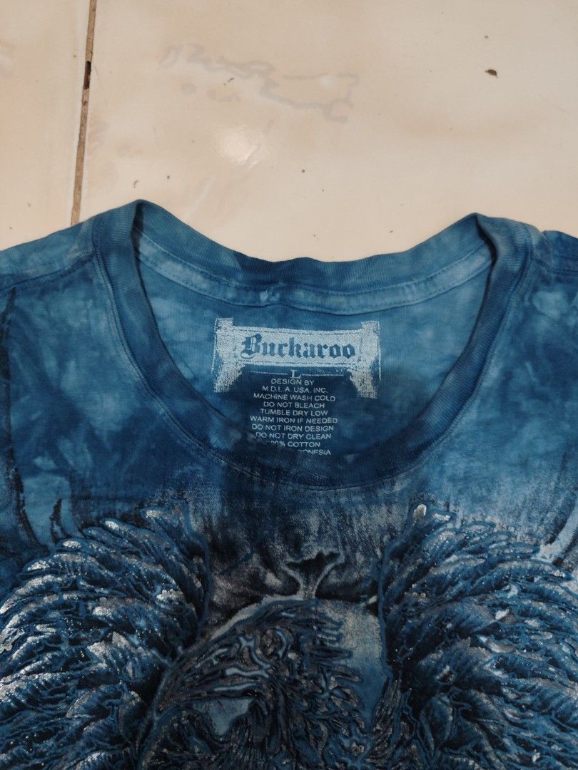 Y2K BUCKAROO SHIRT (Category: Tshirts & Polo Shirts ) located in Pagadian. Submitted by miraculouspat (Listing ID 1467271177, Image 2). Description: L 27 W 19 NO ISSUE ASNEW CONDITION.