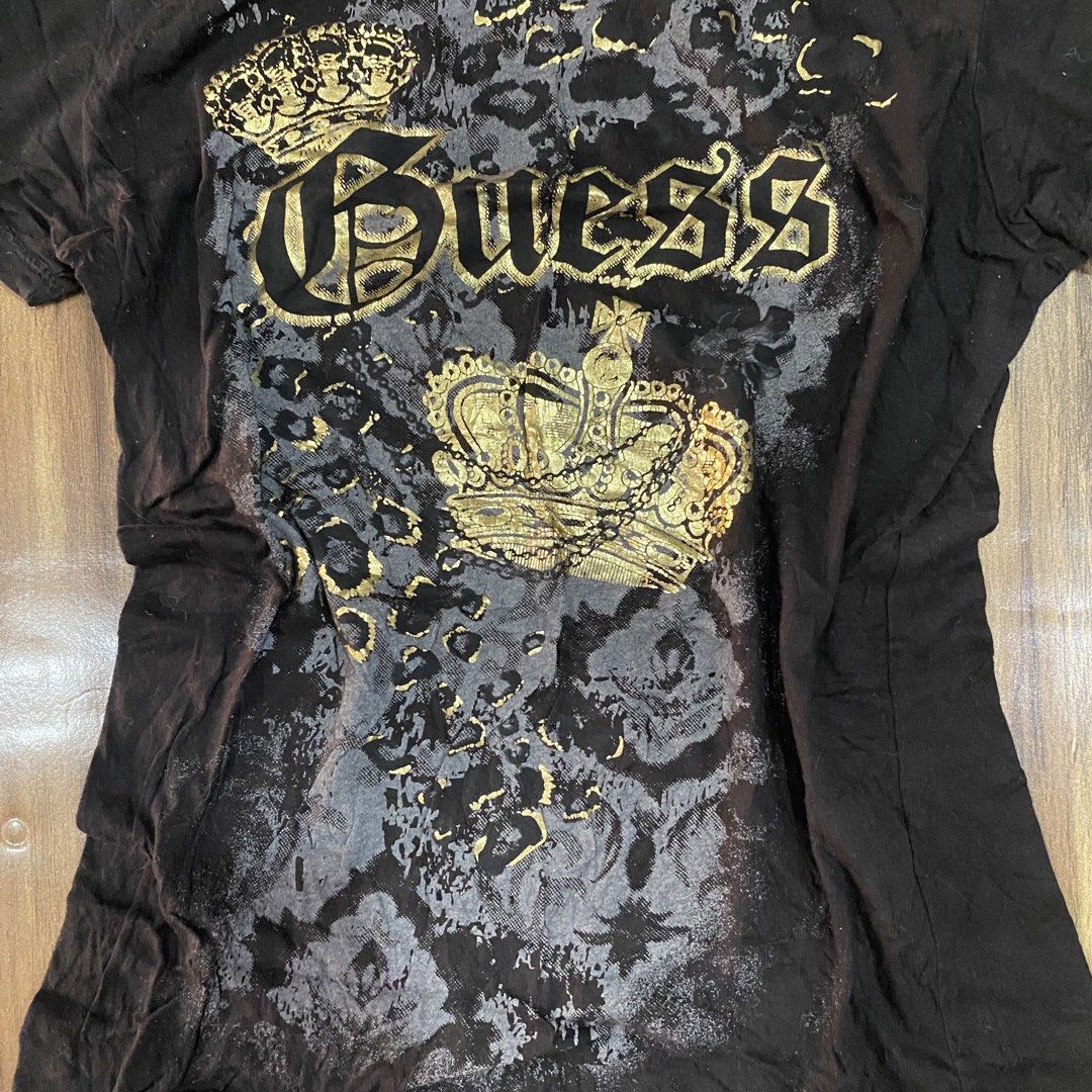 Y2k Guess Rhinestone Top (Category: Shirts) located in Cebu City. Submitted by accurate.curations.ceb (Listing ID 1467219044, Image 3). Description: Guess EXCELLENT CONDITION COLOR RATE: 10/10 Issues: None M Measurements: Width: 16 inches Length: 24 inches Price + Sf 📍Cebu Shipping via J&T NO COD/COP PAYMENT FIRST VIA GCASH OR BANK Unli vouch and VC for legitimacy dm if interested 📩.