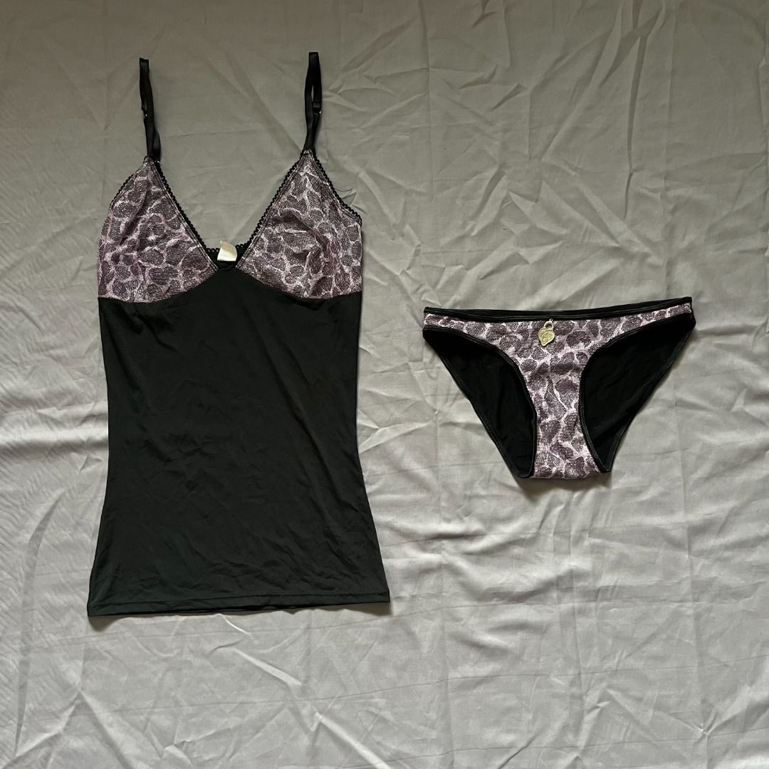 Y2k Sample Baby Phat Camisole Set (Category: Undergarments & Loungewear) located in Quezon. Submitted by _babypluto (Listing ID 1467200423, Image 1). Description: Size Medium Y2k.