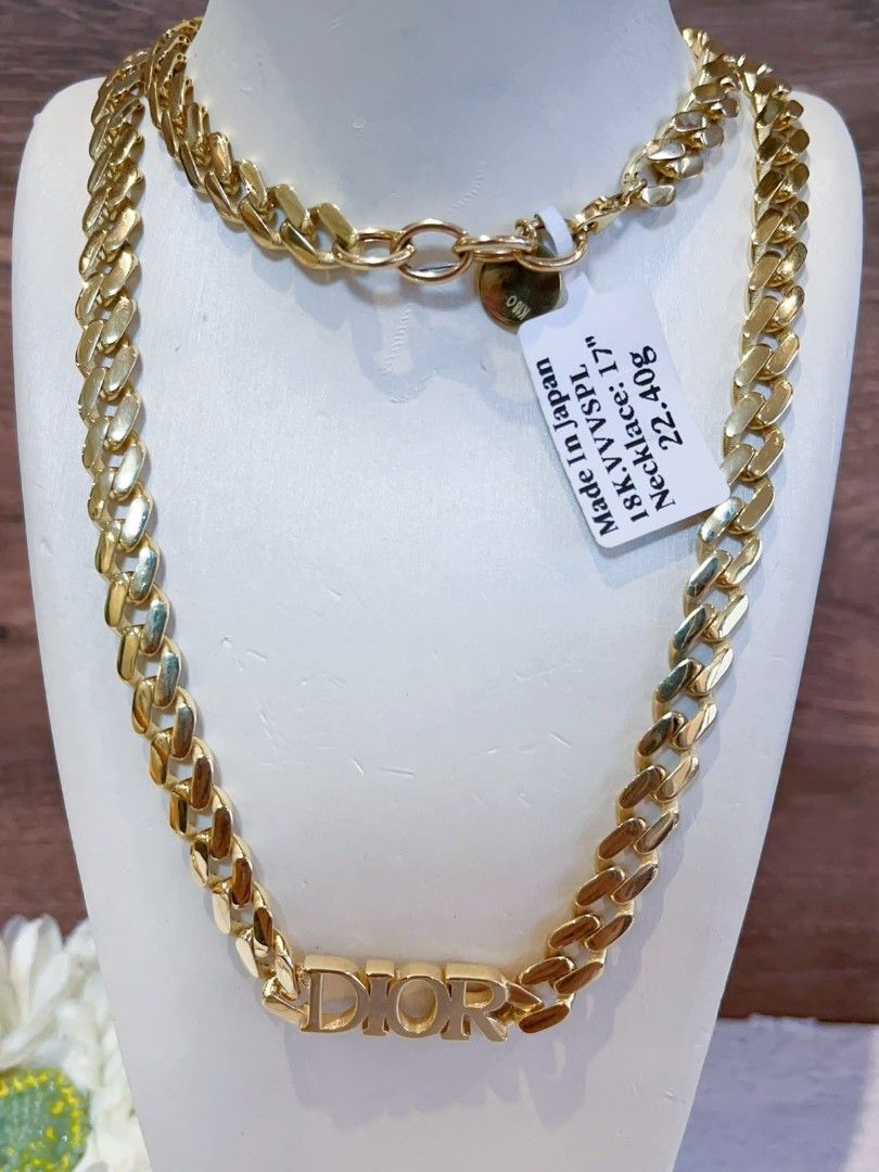 Yellow Gold CD necklace 18k gold (Category: Necklaces) located in Manila. Submitted by primejewelry (Listing ID 1467279637, Image 3). Description: .