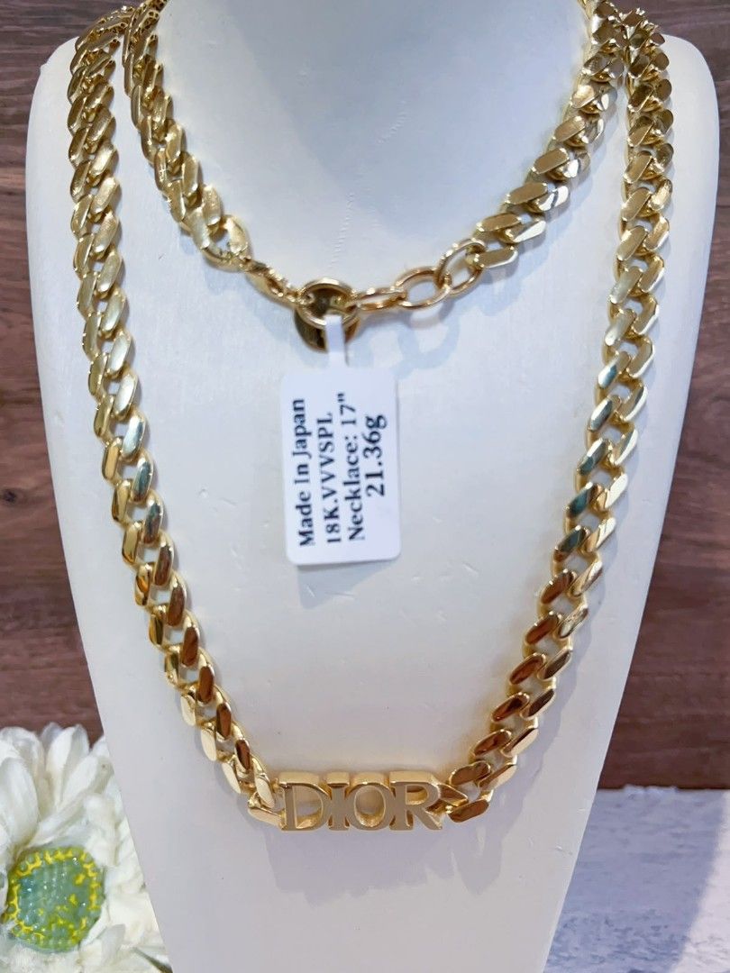 Yellow Gold CD necklace 18k gold (Category: Necklaces) located in Manila. Submitted by primejewelry (Listing ID 1467279637, Image 2). Description: .