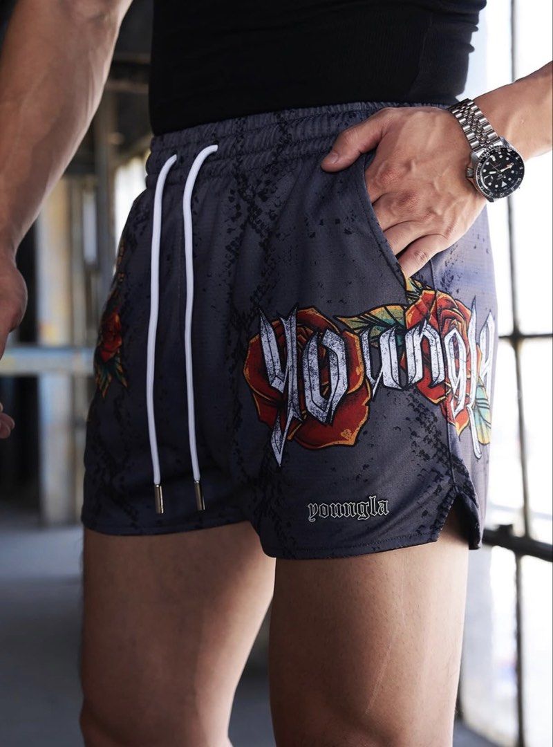 YOUNGLA Ghost Shorts (Category: Activewear) located in Bayombong. Submitted by rethreadsactivewear (Listing ID 1467178451, Image 3). Description: ON-HAND! READY TO SHIP! 🔥 YOUNGLA Ghost Shorts Medium Like new Deadstock/Discontinued 1399 only! Product Overview Material: 100% Mesh Polyester Fit: Relaxed Design & Features: These versatile athletic shorts feature a breathable mesh fabric designed for optimal comfort during workouts or casual wear. T