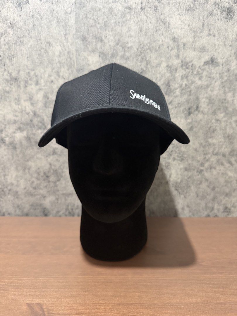 Ysl x new era - Black embroided Logo cap (Category: Caps & Hats) located in Cavite. Submitted by commoncourtesy (Listing ID 1467348043, Image 1). Description: One size fits all.