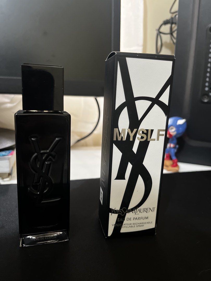 Yves Saint Laurent MYSLF Eau de Parfum (Category: Fragrance & Deodorants) located in Manila. Submitted by impulsebuyingz (Listing ID 1467227261, Image 1). Description: 25/40ml YSL MYSLF EDP Rfs: dont use much Last price posted Buyer shoulder sf MOP: Gcash/BDO/Maribank DM for more details and legit checks.