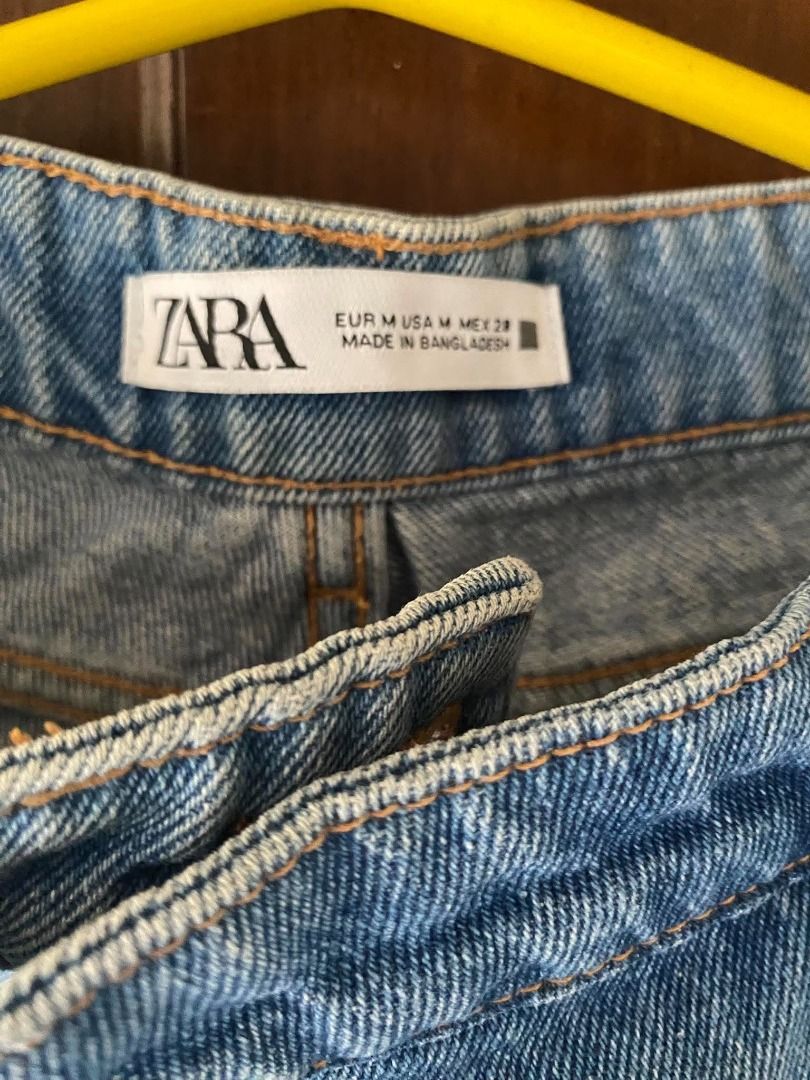 ZARA Denim Skort (Category: Skirts) located in Muntinlupa City. Submitted by aubreyraven (Listing ID 1467225461, Image 2). Description: Used twice.