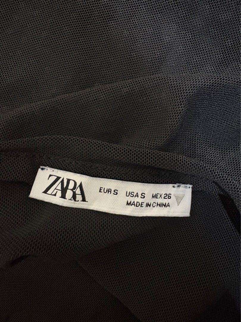 Zara Halter Mesh Top with Rhinestone (Category: Sleeveless) located in Taguig. Submitted by _nicsss (Listing ID 1467246912, Image 3). Description: .
