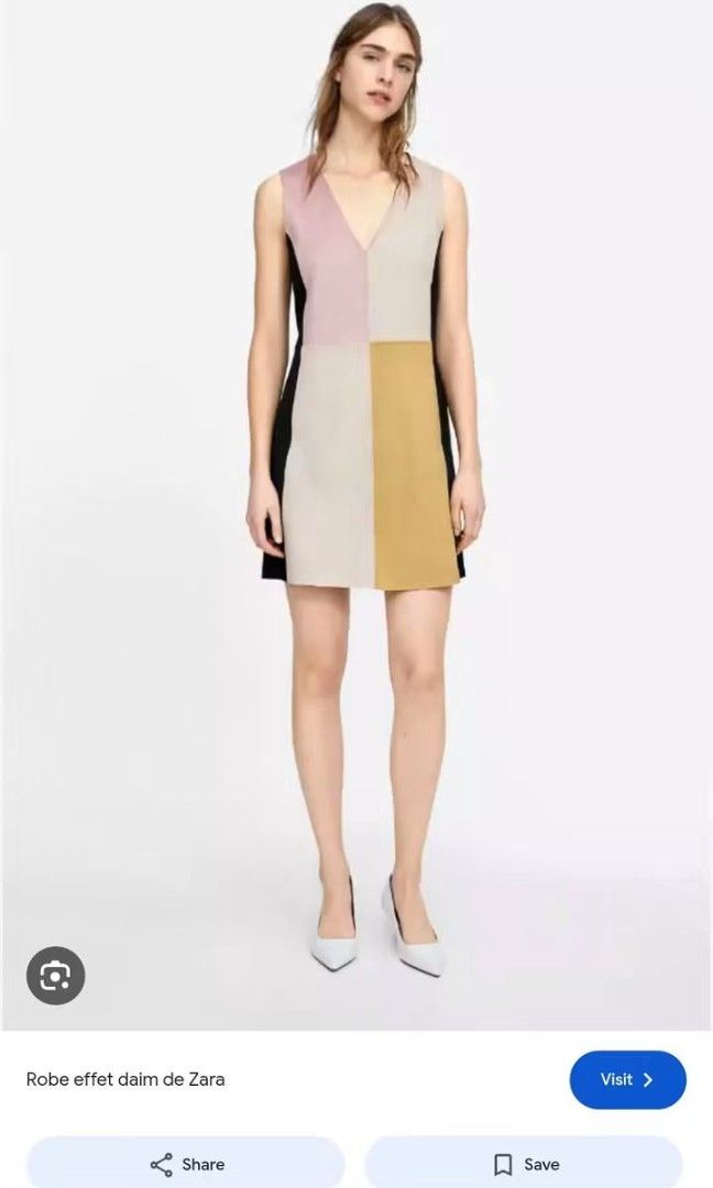 Zara suede (Category: Dresses) located in Angeles City. Submitted by mjshoppingretail (Listing ID 1467196660, Image 2). Description: meduim.