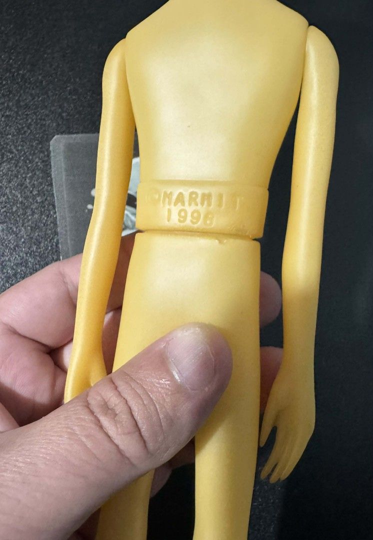 1996 Marmit Alien Sofubi (Category: Figurines & Statues) located in Cavite. Submitted by jomspaceship (Listing ID 1467385259, Image 2). Description: 1996 Marmit Little Grey. Glow in the Dark. 11" Sofubi. 5,500 + SF Cavite City 📍.