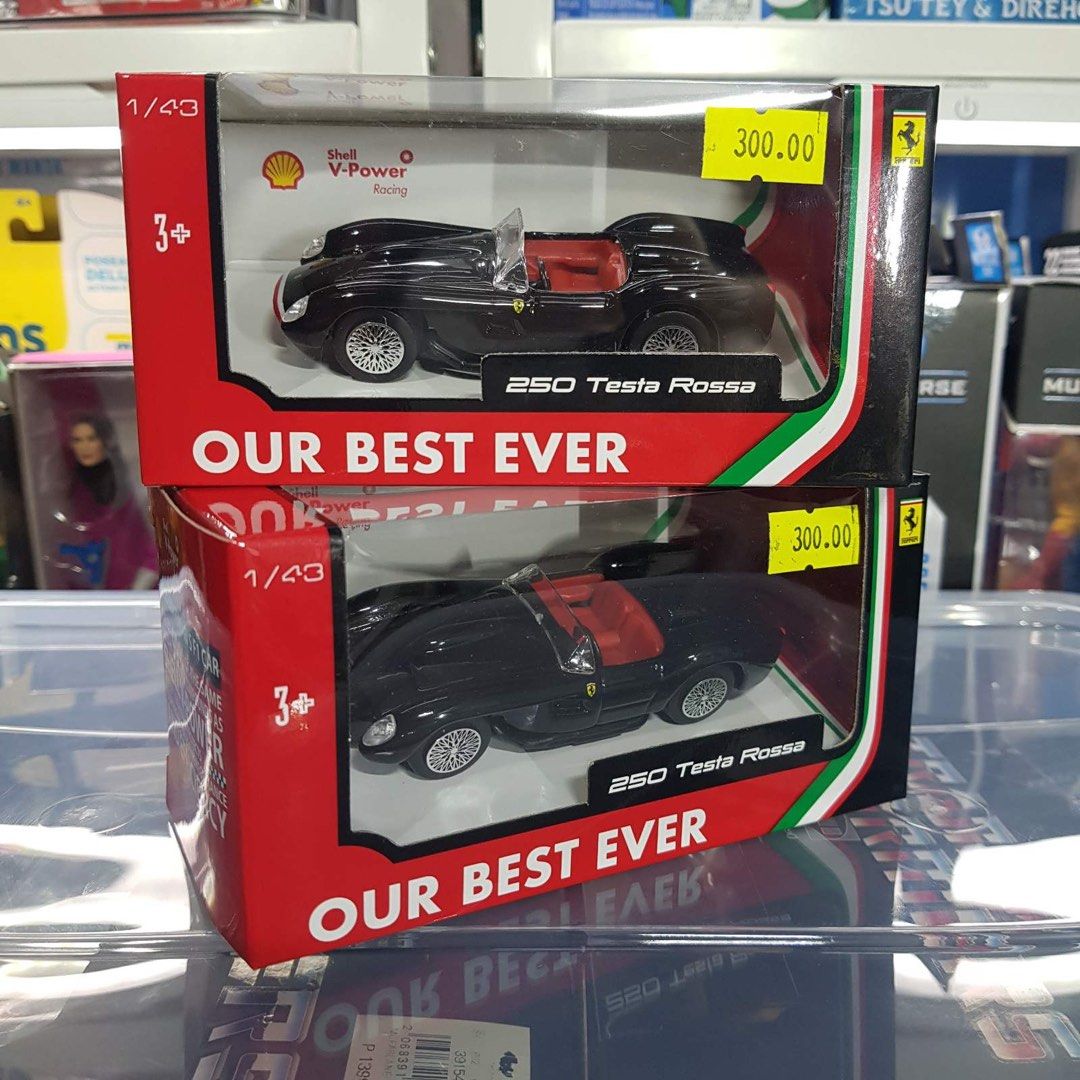 2017 Shell V-Power Racing 1:43 Scale FERRARI Collections (Category: Vehicle & Diecast Models) located in Quezon City. Submitted by treshermanasonlineshoppe (Listing ID 1467547369, Image 1). Description: 📌 Please Read Before Messaging: I appreciate serious buyers only. ❗ No lowballers – prices are already reasonable. ❗ No excessive questions – if you’re not ready to buy, please don’t waste time. ❗ All photos are posted – kindly refrain from askin