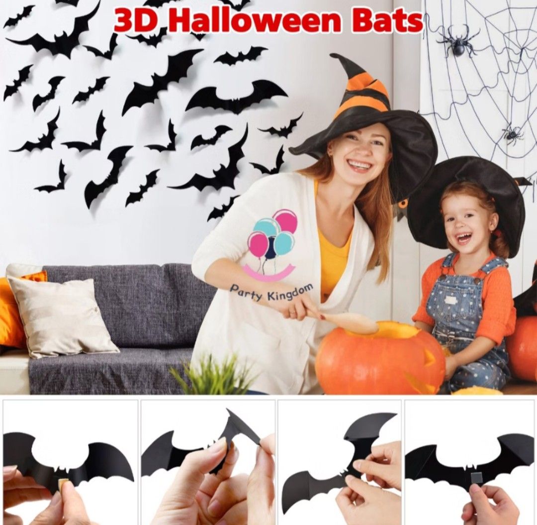 3D HALLOWEEN BATS (Category: Occasions & Party Supplies) located in Mandaluyong City. Submitted by kookiejoyz (Listing ID 1467483294, Image 1). Description: FOR SALE: 3D HALLOWEEN BATS WE ALSO HAVE OTHER HALLOWEEN DECORATION FOR INQUIRY AND ORDER KINDLY DM ME.