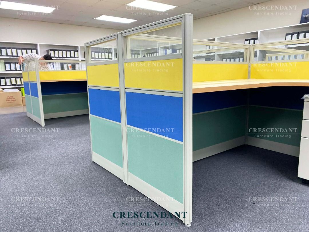 4 Seater L-Shape Office Workstation (Category: Office Furniture & Fixtures) located in Pasig City. Submitted by abicft (Listing ID 1467366470, Image 2). Description: (THE PRICE IS FOR POSTING PURPOSES ONLY) CUSTOMIZE OFFICE PARTITION Custom-color, measurement 📌FREE QUOTATION! 📌FREE SITE VISIT & FREE ESTIMATE within Metro Manila 📌FREE 2D AND 3D LAYOUT or you can send us your measurement/layout. 📍Other products: ✅Office Partition ✅Steel Cabinet