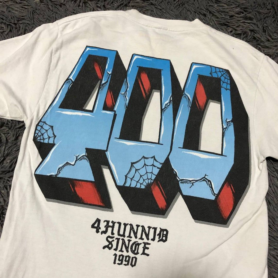 4HUNNID Shirt (Category: Tshirts & Polo Shirts ) located in Camiling. Submitted by thriftscape2024 (Listing ID 1467503513, Image 3). Description: Excellent Condition Color rate: 9/10 Issue: 1 pinhole, hairline Dimes:W18xL26.