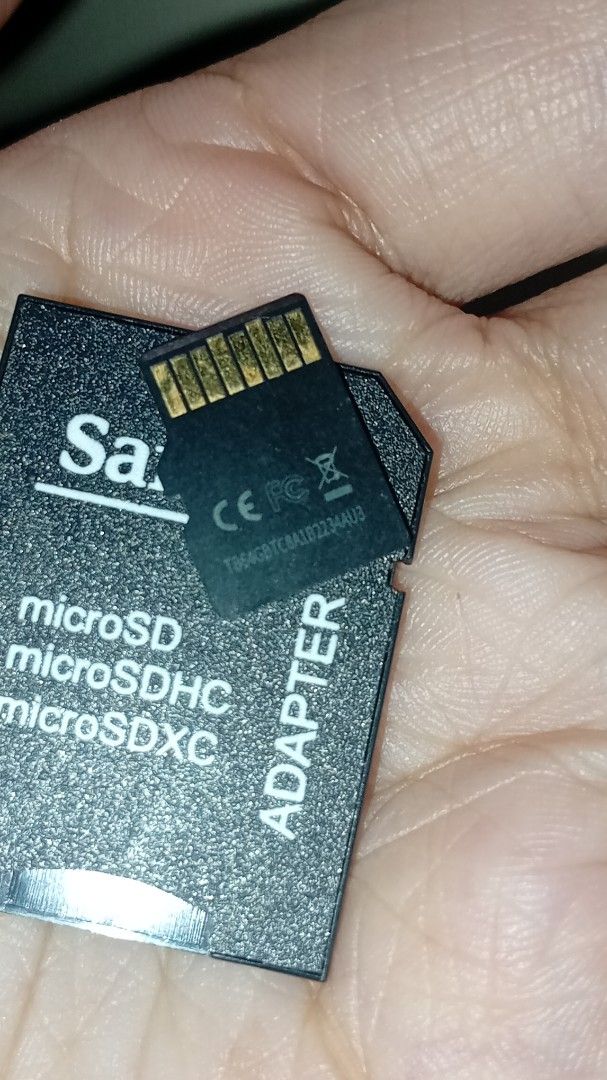 64gb sd card (Category: Memory & SD Cards) located in Silang. Submitted by trish125 (Listing ID 1467433188, Image 2). Description: 64gb sd card working in cell phone Cavite / Makati loc .