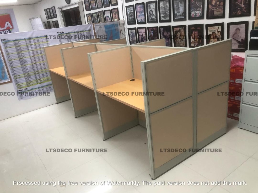 6seater workstation tables office partitions (Category: Office Furniture & Fixtures) located in Caloocan City. Submitted by cheska.ltsdeco (Listing ID 1467371946, Image 3). Description: 👉Are you looking for WORKSTATION, MODULAR CUBICLES OFFICE PARTITION, and OFFICE FURNITURE SUPPLIER? LTSDECO Furniture, is direct supplier, manufacturer, and trusted provider of high quality, affordable and durable modular office divider partition, home and office