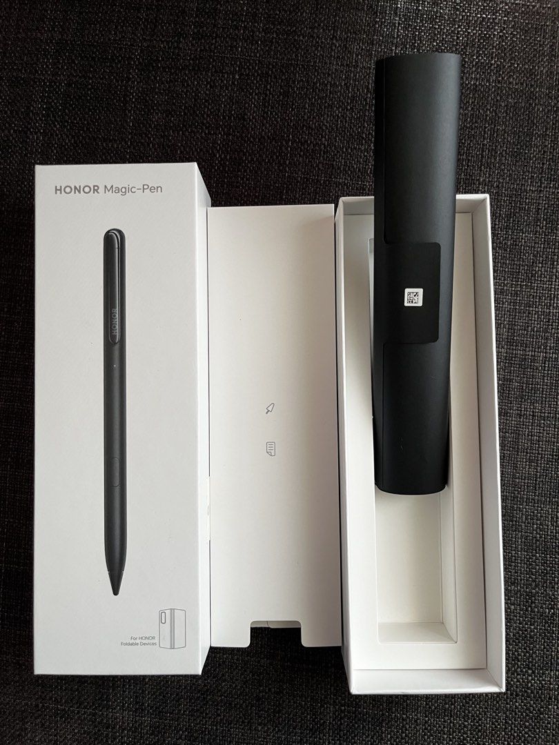Magic Pem 100%新 僅開盒】原廠 HONOR Magic-Pen 折疊屏專用手寫筆 (Magic V2至V6 適用 / 全套齊件), 手提電話, 電話 ...