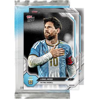 預售 包本地平郵 Lionel Messi 美斯 - 2026 阿根廷 Argentina Topps NOW® - Card 1, 玩具收藏 ...