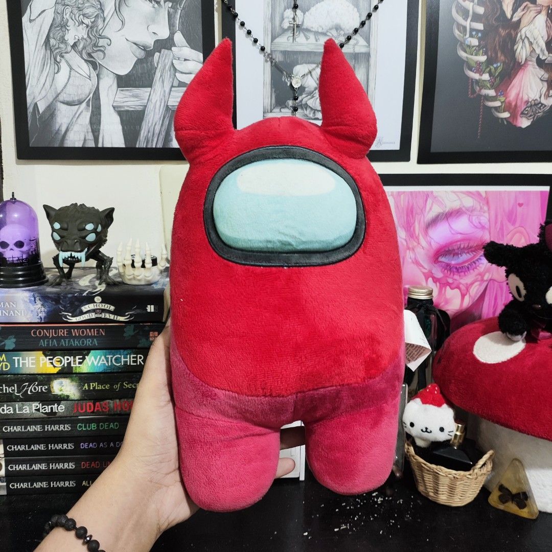✦ Toikido Among Us Red Devil Crewmate Plush Version 1 ✦ (Category: Plushies & Soft Toys) located in Santa Rosa. Submitted by rusalkascottage (Listing ID 1467514671, Image 2). Description: ୨୧ ───────────── ୨୧ P210 GC@@@sh P280 COD / PayLater ♡ WYSIWYG ♡ Good condition ♡ Onhand & ready to ship ୨୧ ───────────── ୨୧ ✦ FAQs ✧ Location: Sta. Rosa, Laguna ✧ Shipping starts at P36 ✧ COD price is adjusted due to platform fees. Vouchers may be used if avail