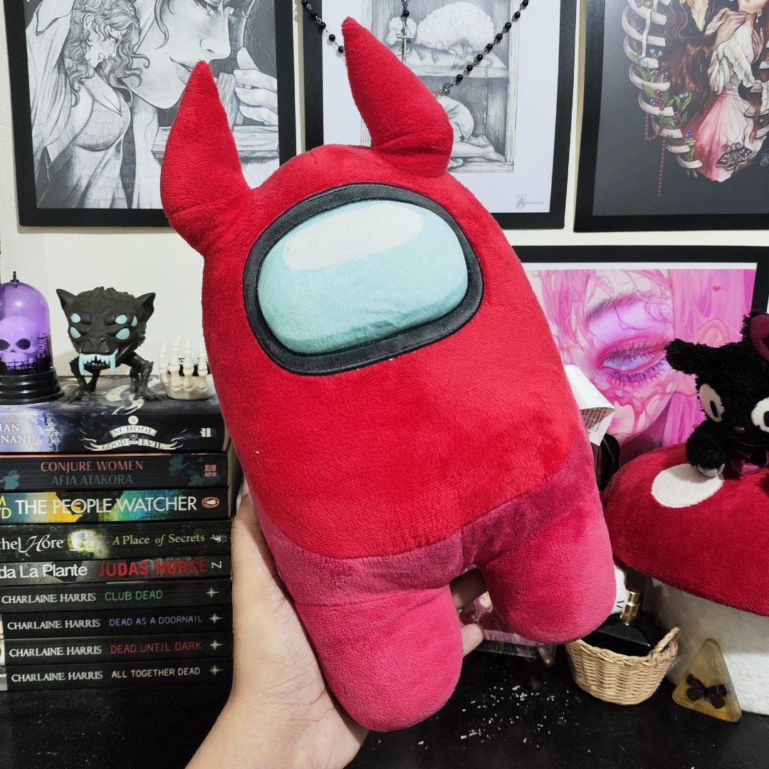 ✦ Toikido Among Us Red Devil Crewmate Plush Version 1 ✦ (Category: Plushies & Soft Toys) located in Santa Rosa. Submitted by rusalkascottage (Listing ID 1467514671, Image 3). Description: ୨୧ ───────────── ୨୧ P210 GC@@@sh P280 COD / PayLater ♡ WYSIWYG ♡ Good condition ♡ Onhand & ready to ship ୨୧ ───────────── ୨୧ ✦ FAQs ✧ Location: Sta. Rosa, Laguna ✧ Shipping starts at P36 ✧ COD price is adjusted due to platform fees. Vouchers may be used if avail