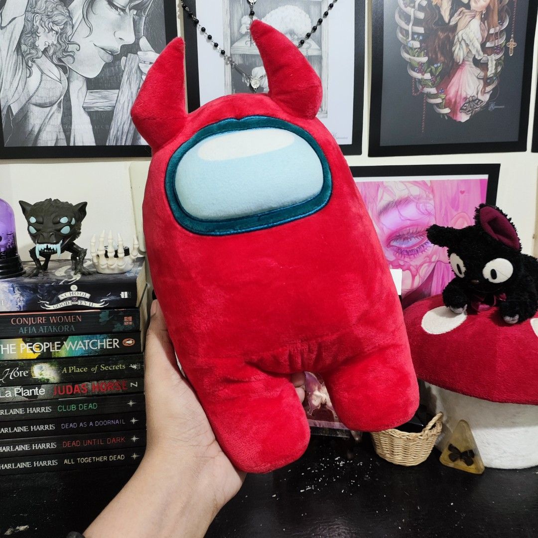 ✦ Toikido Among Us Red Devil Crewmate Plush Version 2 ✦ (Category: Plushies & Soft Toys) located in Santa Rosa. Submitted by rusalkascottage (Listing ID 1467516978, Image 2). Description: ୨୧ ───────────── ୨୧ P210 GC@@@sh P280 COD / PayLater ♡ WYSIWYG ♡ Good condition ♡ Onhand & ready to ship ୨୧ ───────────── ୨୧ ✦ FAQs ✧ Location: Sta. Rosa, Laguna ✧ Shipping starts at P36 ✧ COD price is adjusted due to platform fees. Vouchers may be used if avail