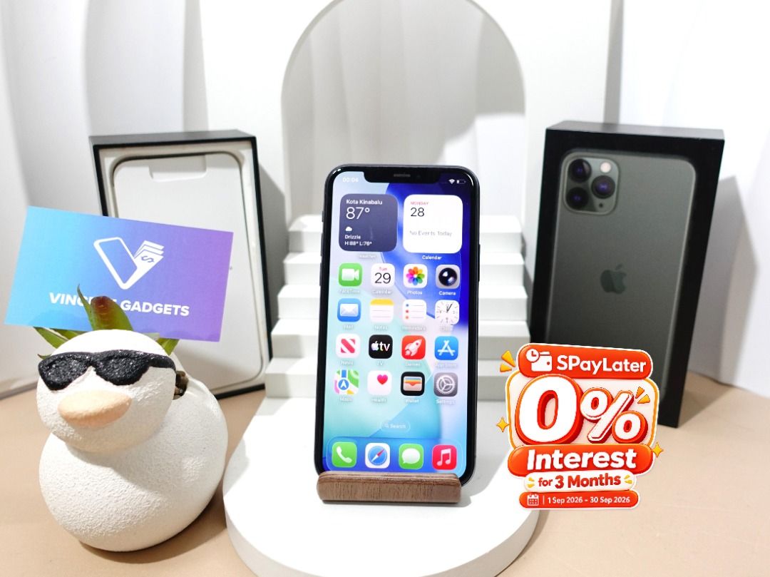 iPhone 11 Pro 256GB Midnight Green, Mobile Phones & Gadgets, Mobile ...