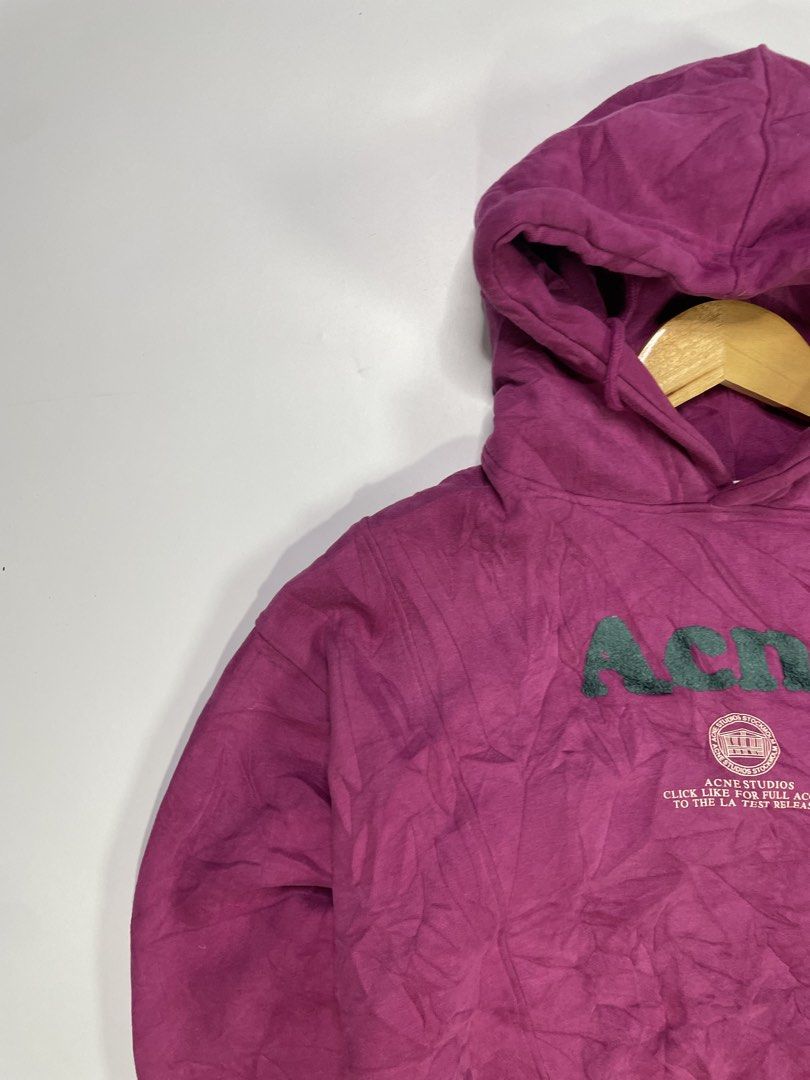 Acne Studio Boxy Hoodie (Category: Activewear) located in Dasmarinas. Submitted by just_find_castleton (Listing ID 1467545969, Image 3). Description: Acne Studio Boxy Hoodie Size: Medium Dimension: Width - 21.5 Length - 21.5 Condition - 9/10 -Check pics -1-2 days reservation only -Flakers/Bogus will be posted -Add sf -This is thrift item please manage your expectations..