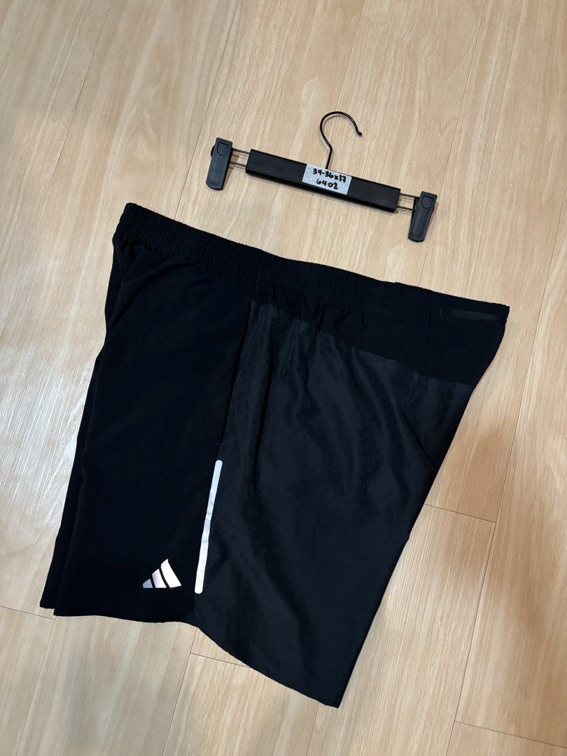 Ad!das New release reflectorize Running Short (Category: Shorts) located in Quezon City. Submitted by callelistothriftshop (Listing ID 1467491454, Image 3). Description: 🔥CL - 6402 | Ad!das New release reflectorize Running Short 🔥 💸 PRICE: ₱ 580 + Shipping Fee ➡️ DIMENSION: 30-36”W x 17”L ➡️ SIZE ON TAG: 185 ➡️ COLOR: Black ✨ CONDITION: Excellent Used Condition ‼️ ISSUE: (Please manage expectations)Needs extra wash.