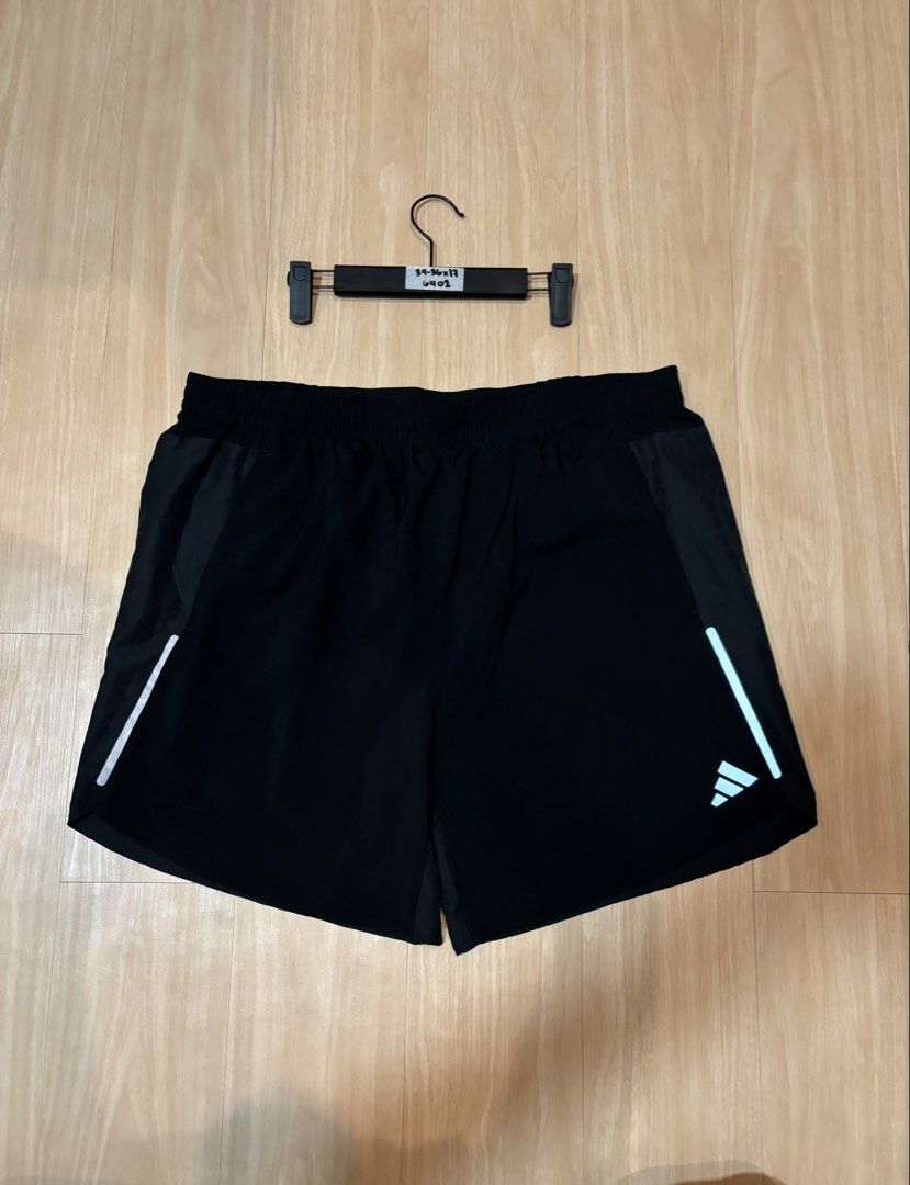 Ad!das New release reflectorize Running Short (Category: Shorts) located in Quezon City. Submitted by callelistothriftshop (Listing ID 1467491454, Image 1). Description: 🔥CL - 6402 | Ad!das New release reflectorize Running Short 🔥 💸 PRICE: ₱ 580 + Shipping Fee ➡️ DIMENSION: 30-36”W x 17”L ➡️ SIZE ON TAG: 185 ➡️ COLOR: Black ✨ CONDITION: Excellent Used Condition ‼️ ISSUE: (Please manage expectations)Needs extra wash.