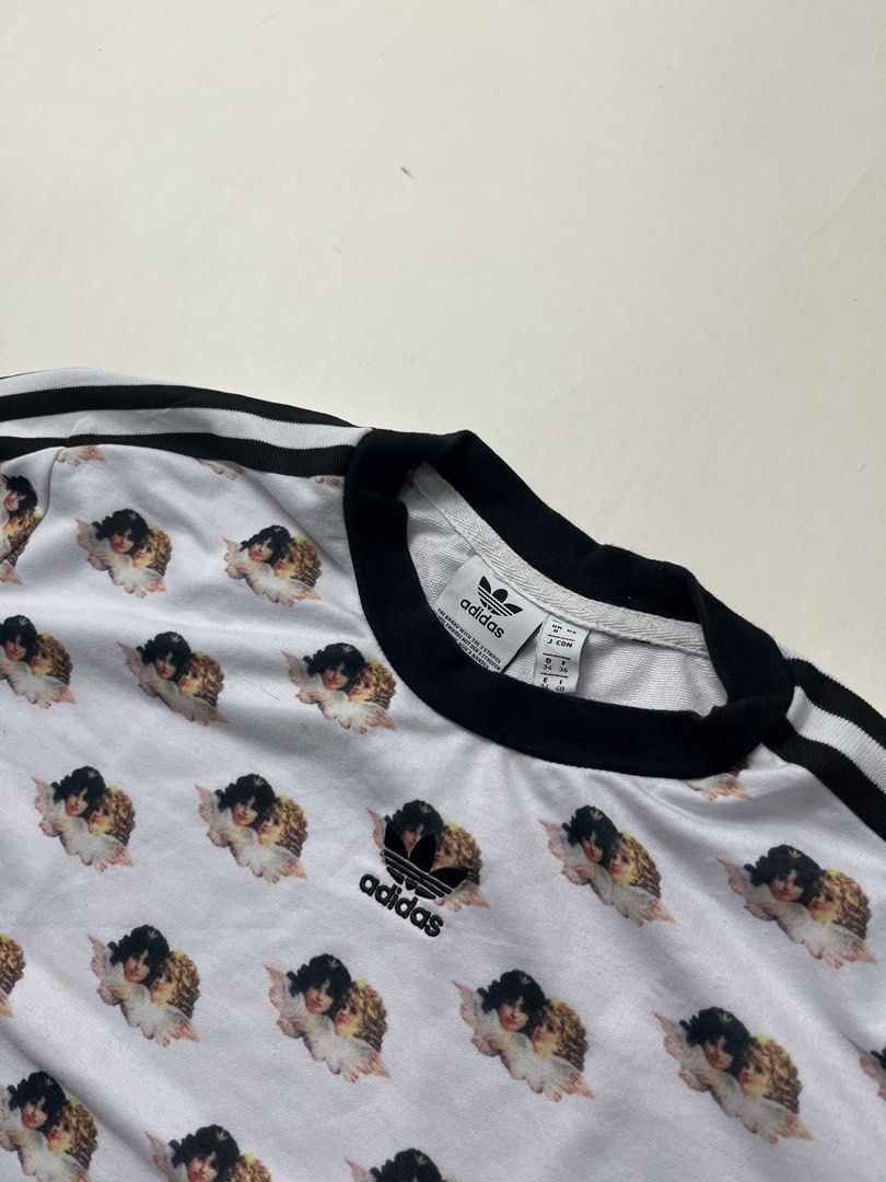Adidas (Category: Blouses) located in Makati City. Submitted by ufcknwthbst (Listing ID 1467459947, Image 3). Description: 19 inch width 17 inch length 9.5/10 condition No issue.