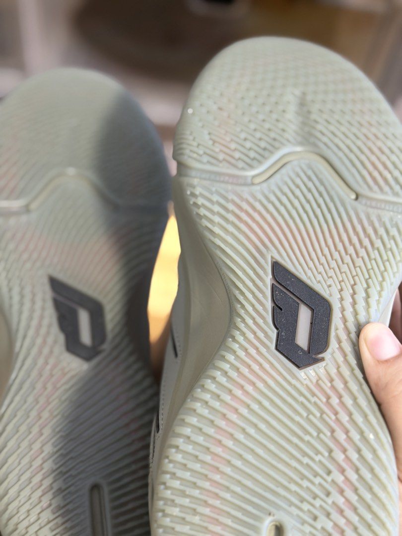 Adidas Dame 9 sage Green (Category: Sneakers) located in Manila. Submitted by epiccat_647175 (Listing ID 1467370564, Image 3). Description: dame 9 basketball sneakers only used once on indoor court very good condition.