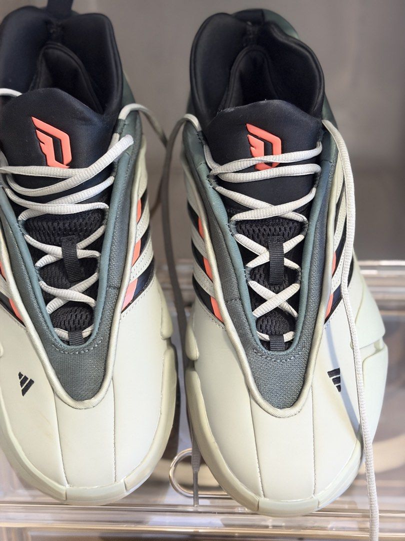 Adidas Dame 9 sage Green (Category: Sneakers) located in Manila. Submitted by epiccat_647175 (Listing ID 1467370564, Image 2). Description: dame 9 basketball sneakers only used once on indoor court very good condition.