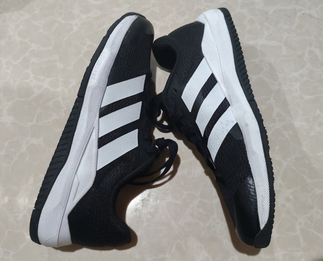 Adidas dropset base trainer gym lifting shoes (Category: Sneakers) located in Cavite. Submitted by wiseshark_e5279c (Listing ID 1467489256, Image 3). Description: - brand: Adidas dropset base trainer - authentic - colorway: core black/cloud white - condition: only used less than 5x - size: US 8/UK 7.5 mens - original box included - reason for selling: wrong size - can do delivery and meetup (can ship immediately!).
