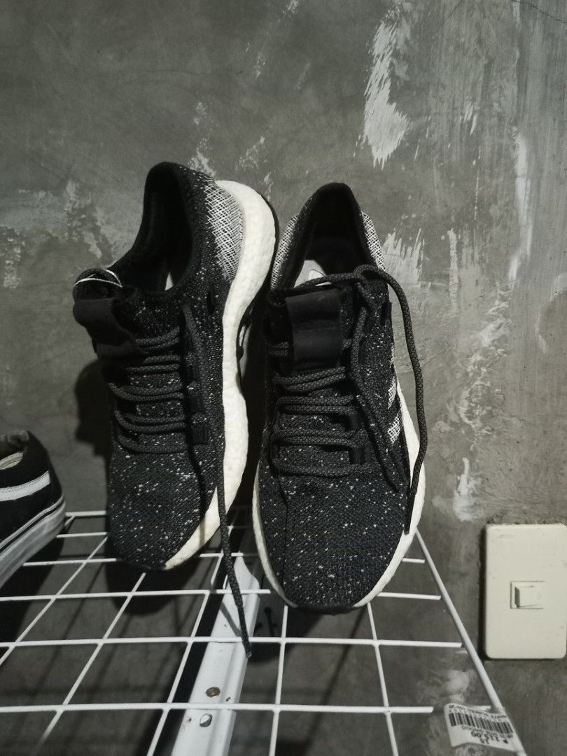 Adidas Pureboost Oreo (Category: Sneakers) located in Mabalacat. Submitted by hasashoe (Listing ID 1467550123, Image 2). Description: SIZE ON PIC EXCELLENT CONDITION GOOD WORKING PERFORMANCE Wear and Go.