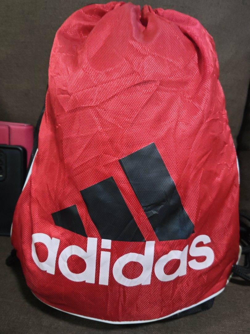 Adidas string backpack (Category: Backpacks) located in Pili. Submitted by zaneombao03491 (Listing ID 1467371373, Image 2). Description: .