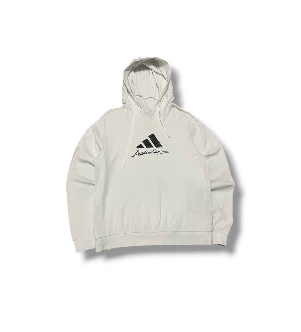 Adidas Trefoil Embossed Hoodie Jacket (Category: Coats, Jackets and Outerwear) located in Bulacan. Submitted by sanjisthrift (Listing ID 1467514721, Image 1). Description: Size Small Womens Width 19 Length 23 Very Good Condition 9/10 Minor stain.