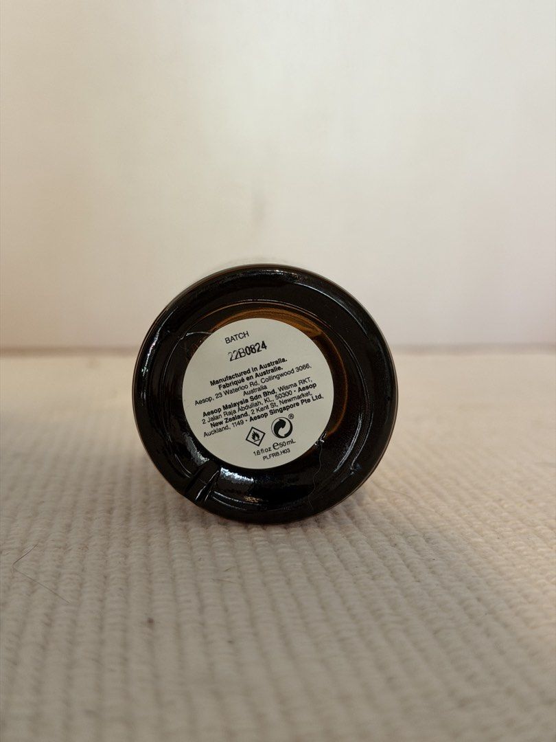 Aesop Karst 50ml Bottle (Category: Fragrance & Deodorants) located in Taytay. Submitted by azlux (Listing ID 1467560665, Image 2). Description: Aesop Karst 50ml Bottle Approx 40/50ml juice left Bottle only Pm for more details Can provide proof of transaction from trusted dealer Loc Taytay Rizal.