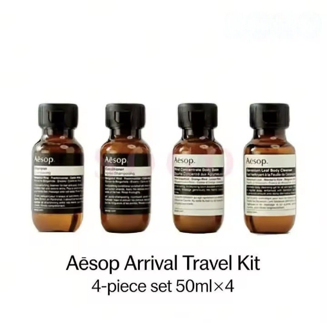 Aesop travel size (Category: Bath) located in Taguig. Submitted by welcome2myprelovedshop (Listing ID 1467462794, Image 2). Description: take this set for only 1k its brand new with box. shampoo, Conditioner, hand wash ,body wash..