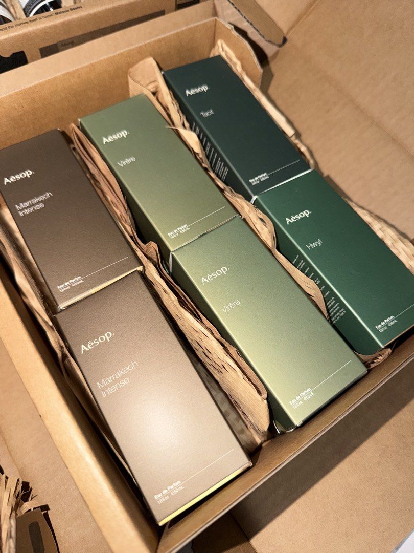 AESOP Vivere EDP 50ml less 20% srp (Category: Fragrance & Deodorants) located in Las Pinas. Submitted by arrozal.marknoel (Listing ID 1467435363, Image 2). Description: ON HAND ❗️ Authentic Aesop luxury perfumes & hand balms Direct from Aesop Australia stores 💯 Guaranteed Authentic 20% discount from the SRP (₱ price) FRAGRANCES Hwyl EDP 50ml(8,400)- 6,720 Tacit EDP 50ml(P8,400)- 6,720 Vivere EDP 50ml(P8,400)- 6,720 Tacit EDP 50ml(P8,400)- 6,720 