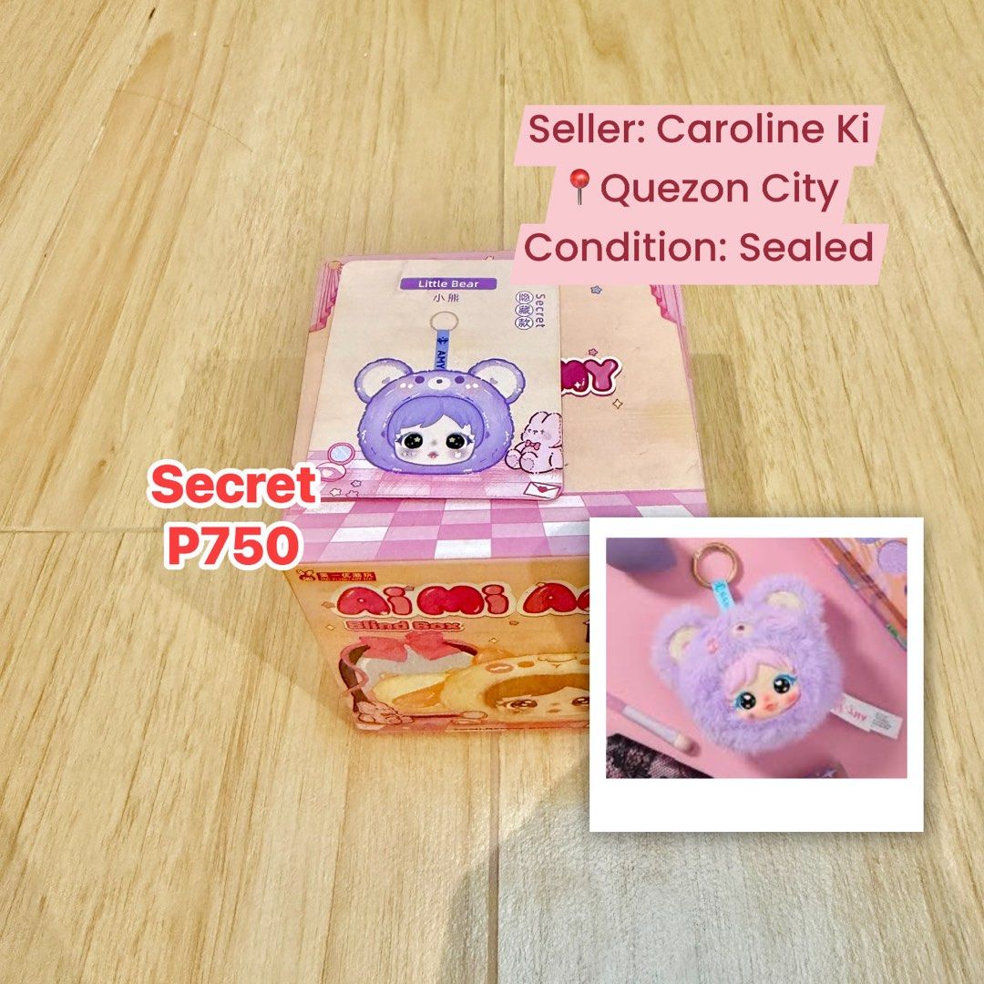Ai Mi Amy Secret Little Bear Mirror (Category: Plushies & Soft Toys) located in Quezon City. Submitted by eskyanolvia (Listing ID 1467555784, Image 1). Description: .