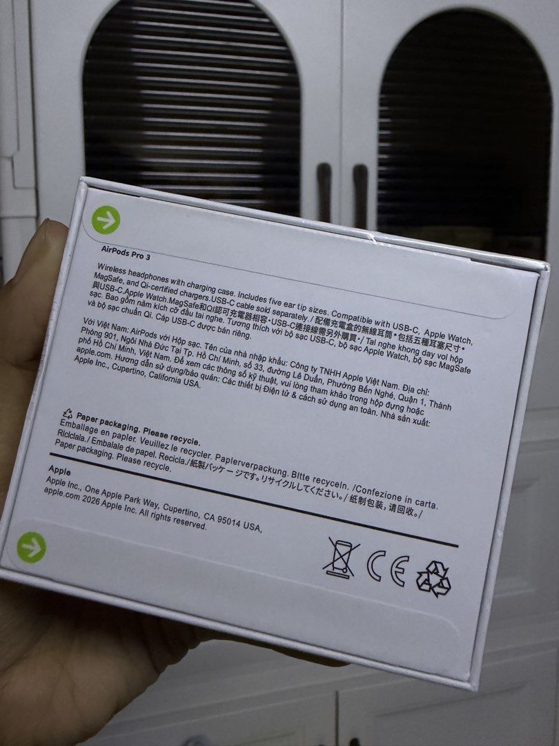 Airpod pro 3 (Category: Earphones) located in Manila. Submitted by frdhbrtdn10_03 (Listing ID 1467582786, Image 2). Description: Airpods pro 3 ✨Active Noise Cancellation .