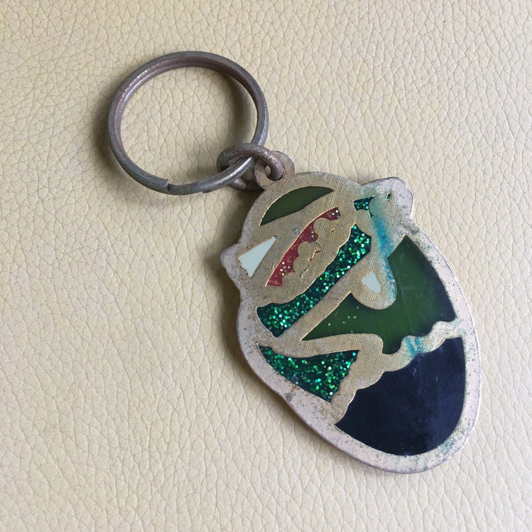 Alaska Old Souvenir Keychain (Category: Everything Else Others) located in Tarlac. Submitted by greatfindstrlc (Listing ID 1467403481, Image 3). Description: Vintage metal and epoxy acrylic stained glass style. Rainbow Trout one of at least a 100 different Alakan animal designs during the 80’s till 90’s. Truely unique keychain look..