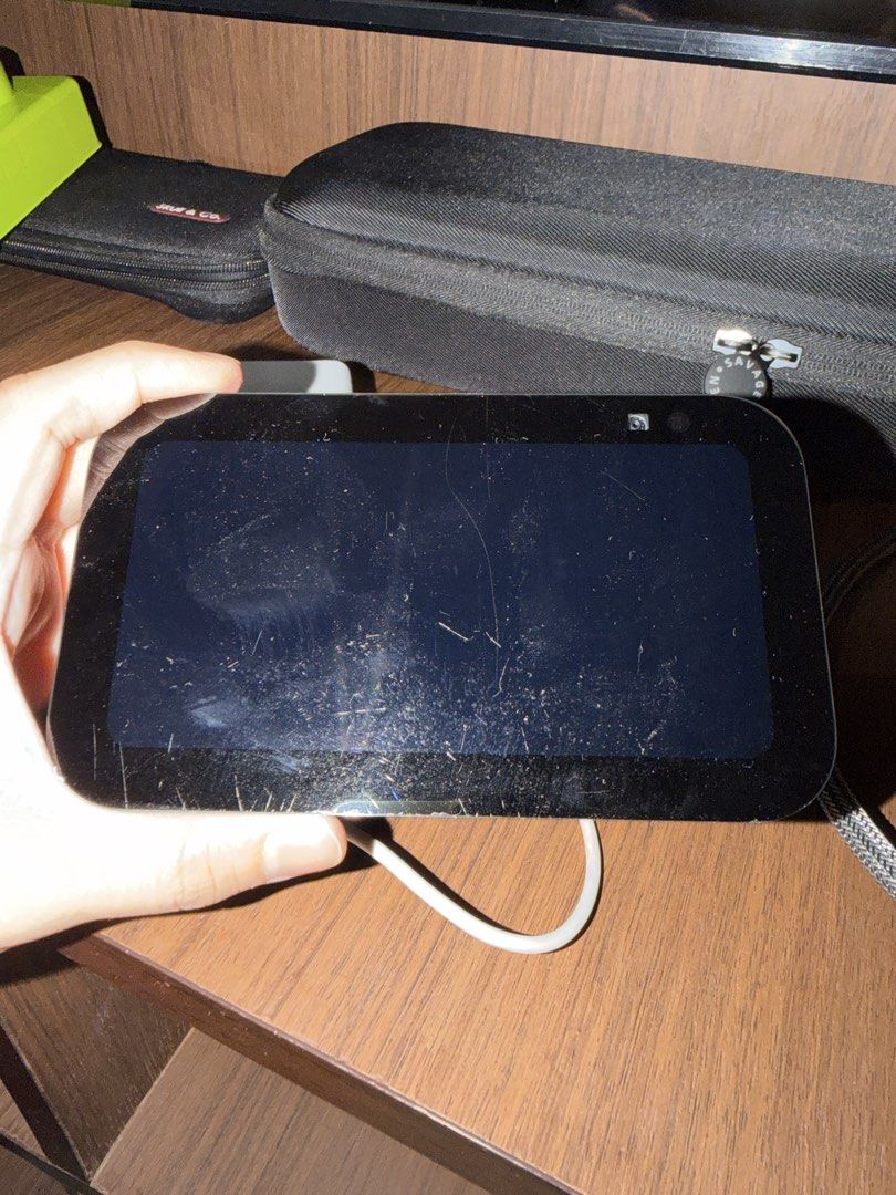 Amazon Echo Show 5 (3rd Gen) (Category: Soundbars, Speakers & Amplifiers) located in Quezon City. Submitted by daruma0 (Listing ID 1467455338, Image 1). Description: Amazon Echo Show 5 (3rd Gen) - Unit and charger only, no box - No warranty anymore - With scratches on the screen, but doesn’t affect usage - Never got wet - Never been repaired - Lightly used, stored most of the time 2 units available - wasn’t able to take picture of the other one k