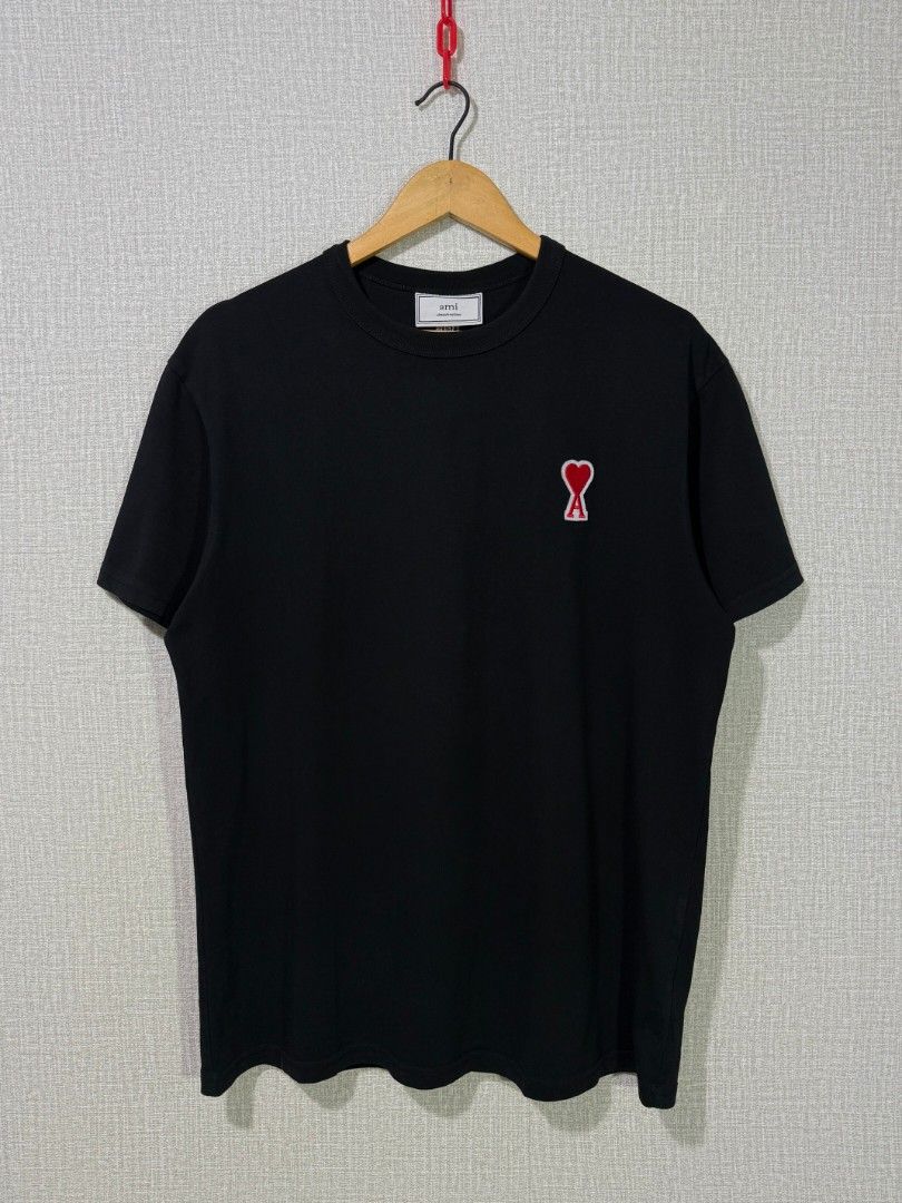 ✅Ami Shirt (Category: Tshirts & Polo Shirts ) located in Dumaguete. Submitted by good_stuff_dgte (Listing ID 1467473777, Image 2). Description: ✅Ami Shirt -₱1k -Size l-xl (22x28) -Color rate 9.7/10 -No issue (excellent condition).