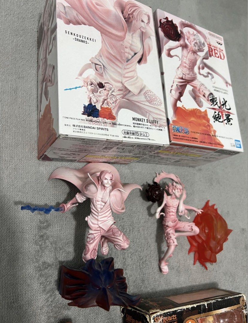 Anime and Spider-Man Action Figures Bundle Lot (Category: Figurines & Statues) located in Malabon City. Submitted by supremo_cg (Listing ID 1467444218, Image 2). Description: For Sale Spider Man Ct Toys One Piece Action Figure Wyiwyg Shanks & Luffy & Ace & Spider Man Toby Maguire & Tol Holland For only 2,000 Pesos Location: Malabon City.