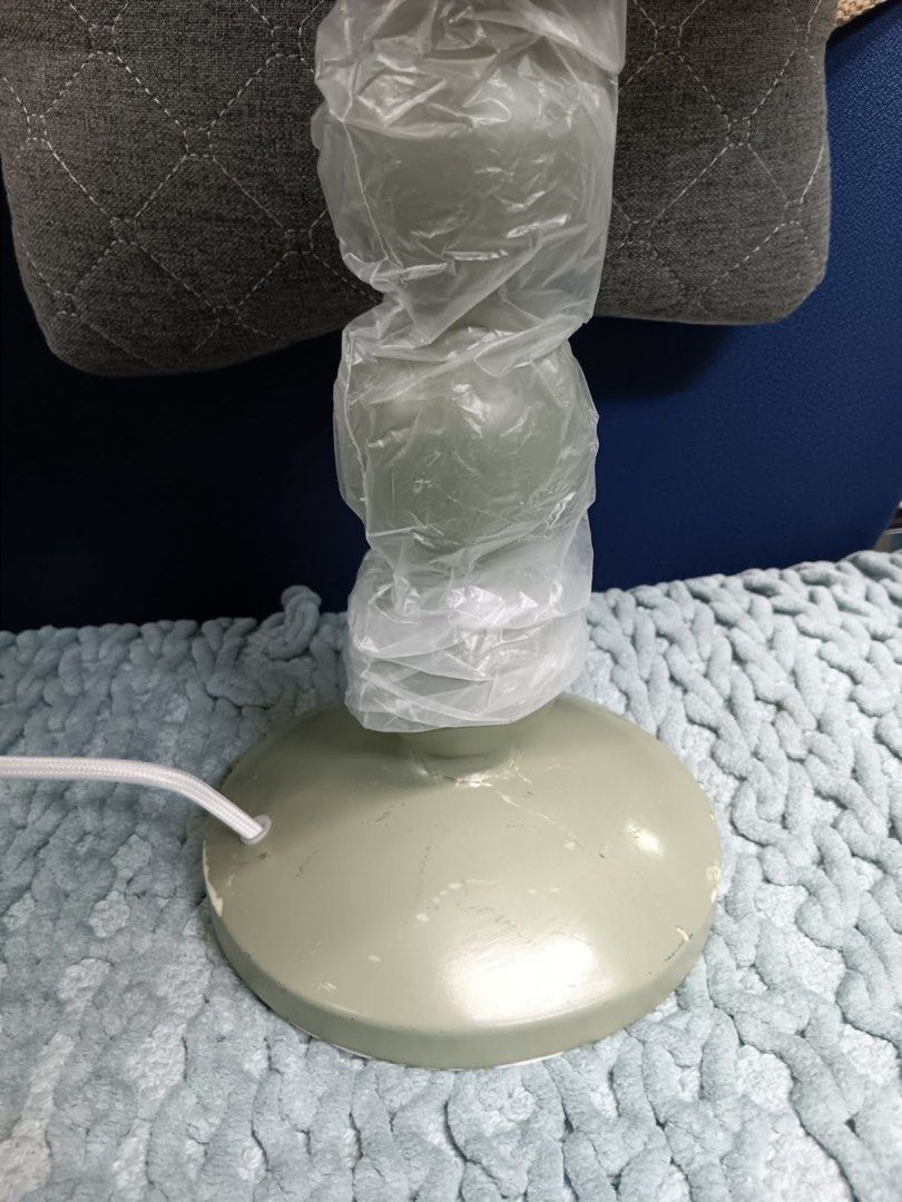 ANKO Billie Bedside Table Light Lamp (Category: Lighting) located in Pasay City. Submitted by meostore (Listing ID 1467464568, Image 2). Description: -Brand: ANKO -Power rating: Max. 25W -Input rating: 220-240V / 50Hz -Unique stem design; Earthy color tone; Soft light diffusion NOTE: Unit has slight cracked portion. Actual photos are as posted..