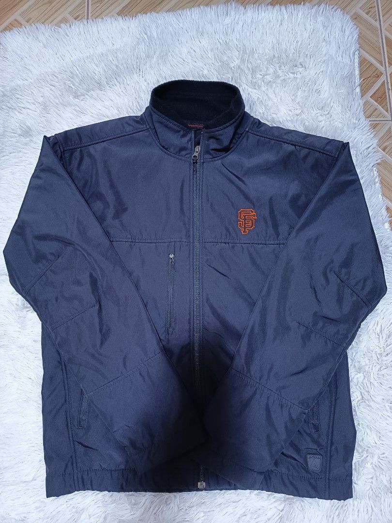 Antigua San Francisco Giants full-zip jacket (Category: Coats, Jackets and Outerwear) located in Pasay City. Submitted by ODDXX (Listing ID 1467440832, Image 1). Description: Antigua San Francisco Giants full-zip jacket Actual dimes 21.5 x 26 No issue! Like New! 950 plus SF Only!.