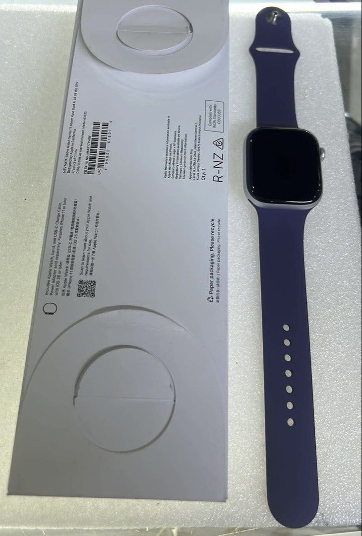 Apple watch series 11 46mm (Category: Wearables & Smart Watches) located in Muntinlupa City. Submitted by lloydsky17 (Listing ID 1467458913, Image 1). Description: Apple watch series 11 46mm Almost brandnew No issue Complete 16k fixed price .