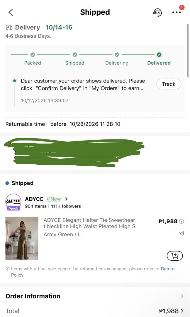 Army Green Gown (Category: Evening dresses & gowns) located in Manila. Submitted by mitsukou (Listing ID 1467540725, Image 2). Description: BRAND NEW. BRAND NEW. NEVER USED. Mali ako ng napiling kulay! I’m attending a wedding and this is the wrong color motif for the palette. .