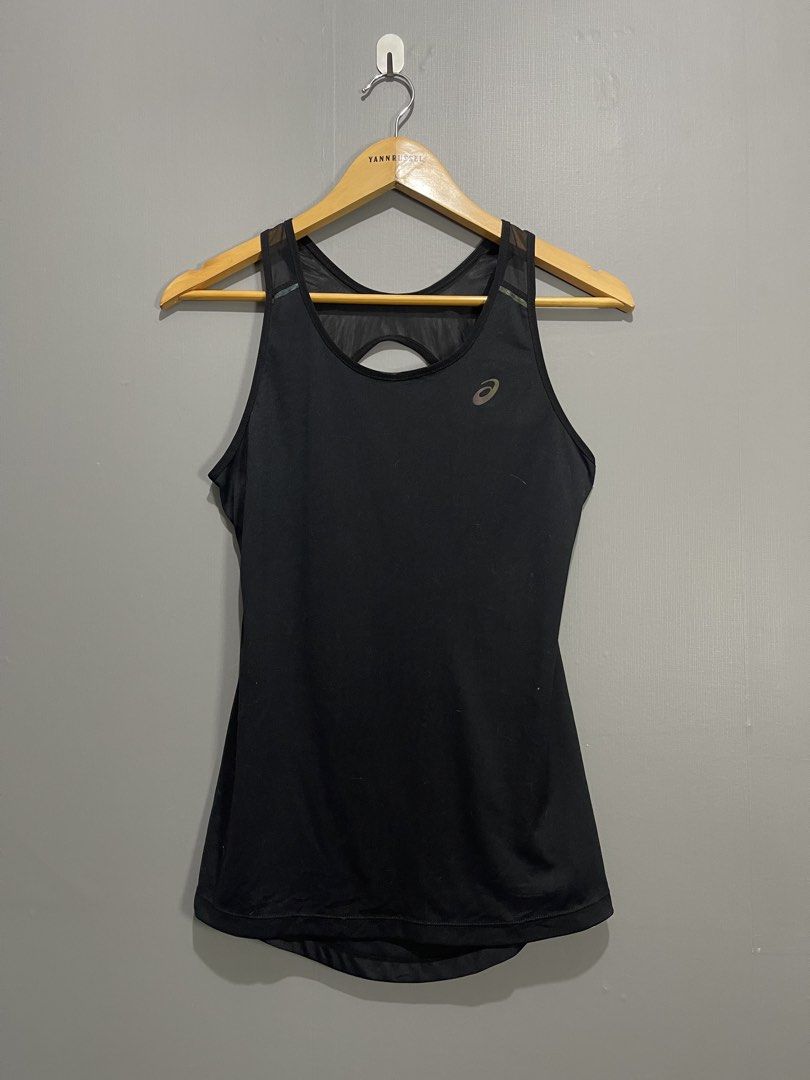 ASICS Open Back Mesh Panel Training Tank Top (Category: Activewear) located in Davao. Submitted by yannrussel00 (Listing ID 1467499163, Image 1). Description: Size Large on tag Dimes W16 x L25 laid flat Condition 10/10 like new No issue REMINDER‼️ Items will be marked SOLD once sold. I will no longer reply to messages asking if the item is available. Mahal ng brand new nito..