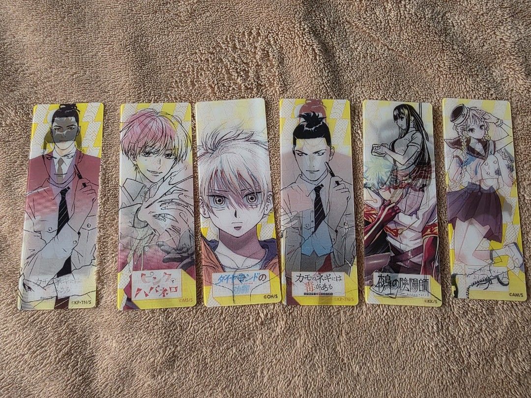 Assorted Anime Natsu Comi 2024 Bookmarks (Category: Other Merchandise) located in Manila. Submitted by animestuffsshop (Listing ID 1467382063, Image 1). Description: Assorted Anime Natsu Comi 2024 Bookmarks - 30 each - Official - WYSIWYG MOD: JNT, LBC COP, Lalamove MOP: GCASH.